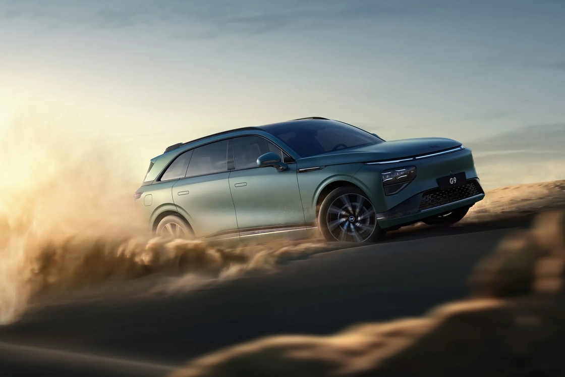 Xpeng G9 SUV rein elektrisch Mittel bis groß 5-Türer 5-Sitzer elektrischer Crossover Xiaopeng Elektroauto