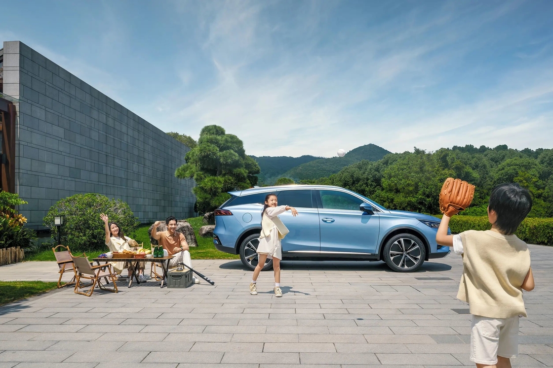 Luxus BYD Tang Elektroauto EV 185Km/h Linkssteuerung Stecker In Hybrid SUV