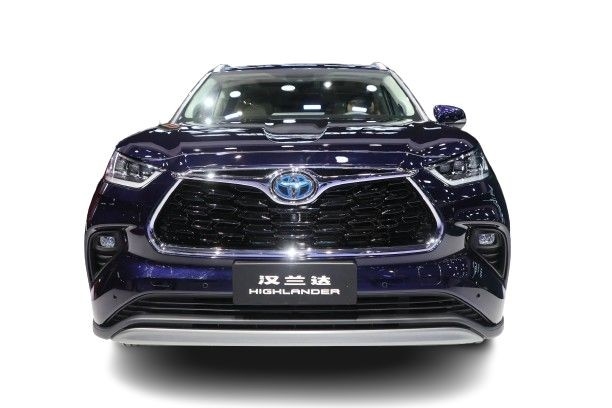 4 Türen 5 Sitzplätze Toyota Highlander Auto mit Kraftstoff Turbolader und Hybridsystem