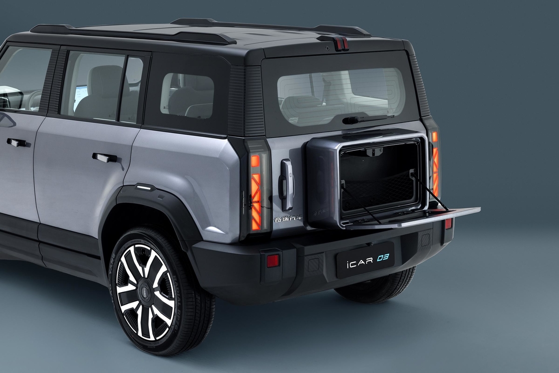 Icar 03 Chery Elektroauto 5 Türen 5 Sitzplätze SUV Schnellladung 0,5 Stunden