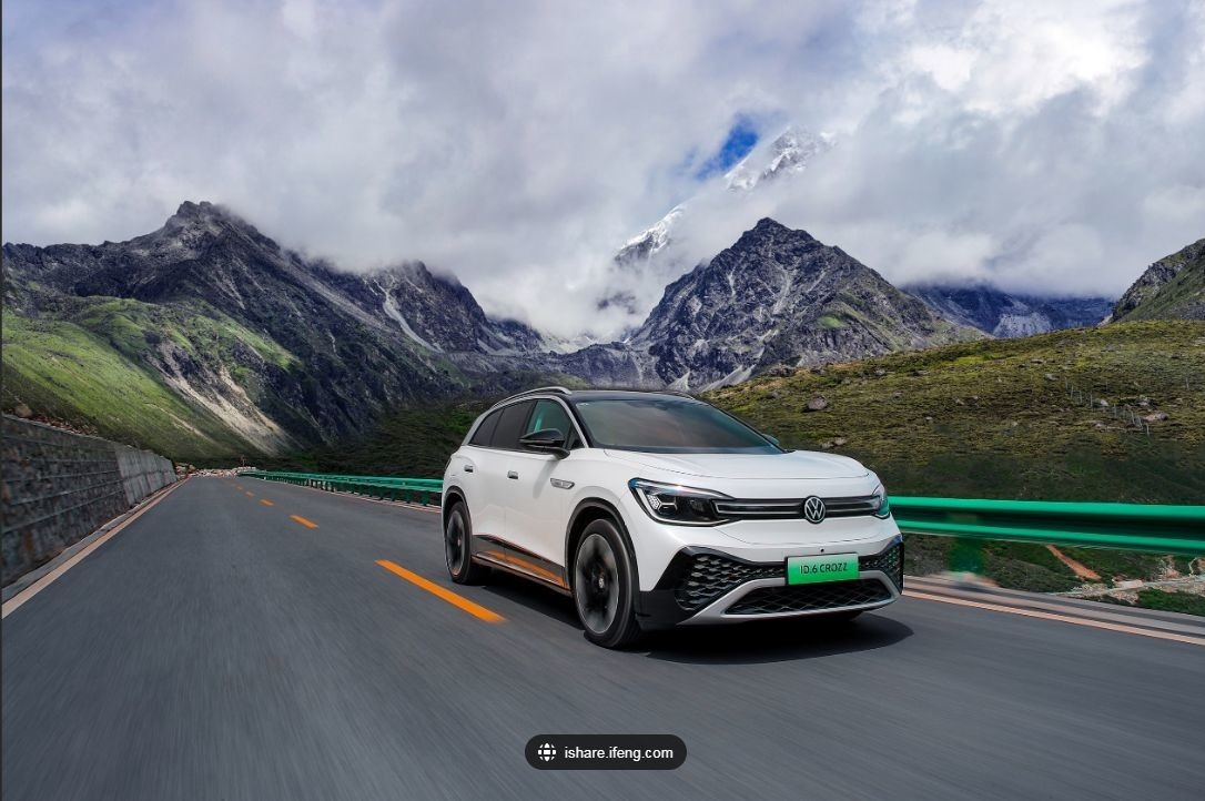 VW ID6 7 Sitzplätze Volkswagen Elektrofahrzeug SUV ID 6 Crozz PRO Elektroautos