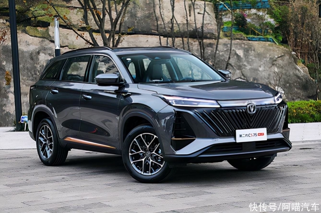 200 km/h Mittelklasse Changan Benzinfahrzeug Benzin Energie Typ Changan CS75 Plus