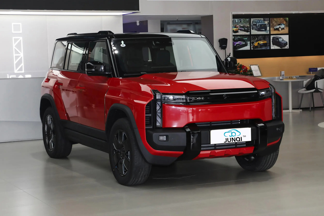 Fabrikpreis Hersteller Lieferant Chery iCAR 03T 2024 Modell 501km 4WD Langstreckenfahrzeug