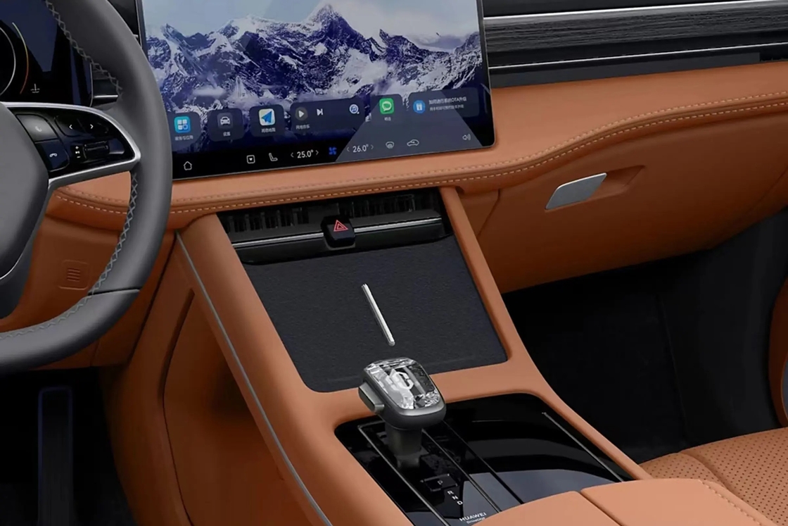 2025 AITO M7 Hybrid SUV Neues Energiefahrzeug von Hua~wei Auto Seres Off-Road Elektroauto Energieeffizienz