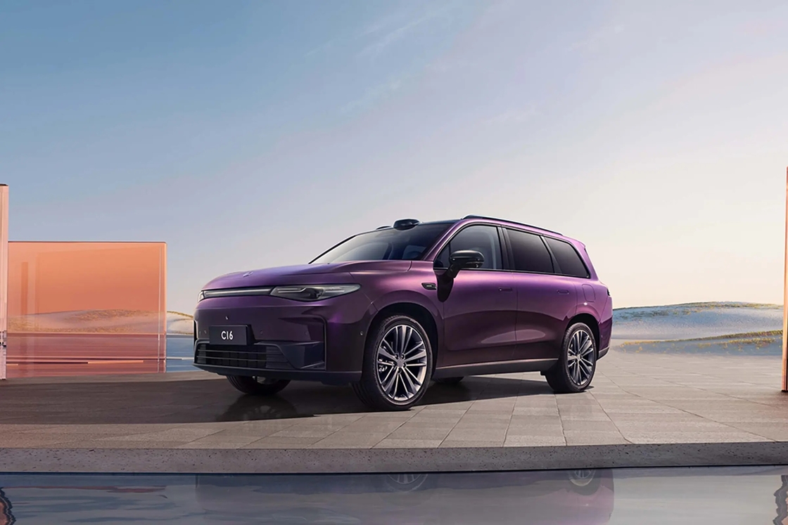 Beste Preis Leapmotor C16 2024 Pure Electric 520 Intelligentes Fahren Elektroauto Mittelgroß 5 Türen 6 Sitz SUV