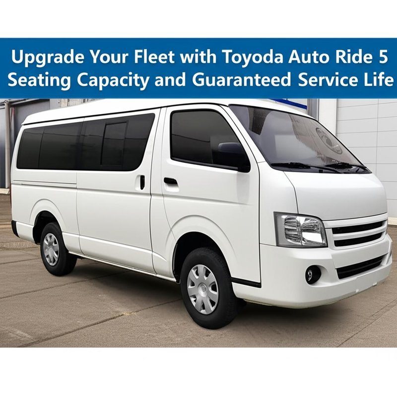 Verbessern Sie Ihre Flotte mit Toyoda Auto Ride 5 Sitzplätze und garantierte Lebensdauer